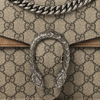 GG Supreme Monogram Small Dionysus Shoulder Bag Taupe