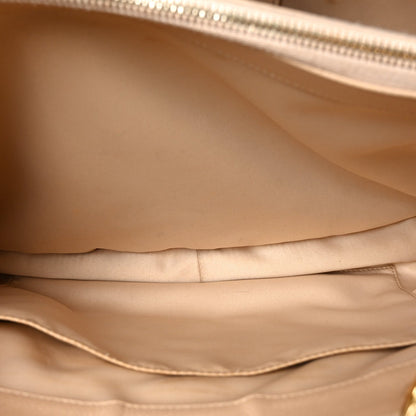 Caviar Quilted Grand Shopping Tote GST Beige Clair
