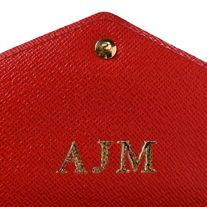Monogram Jeanne Wallet Coquelicot