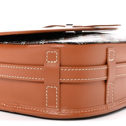 Goyardine Belvedere II PM Messenger Bag Black Gold