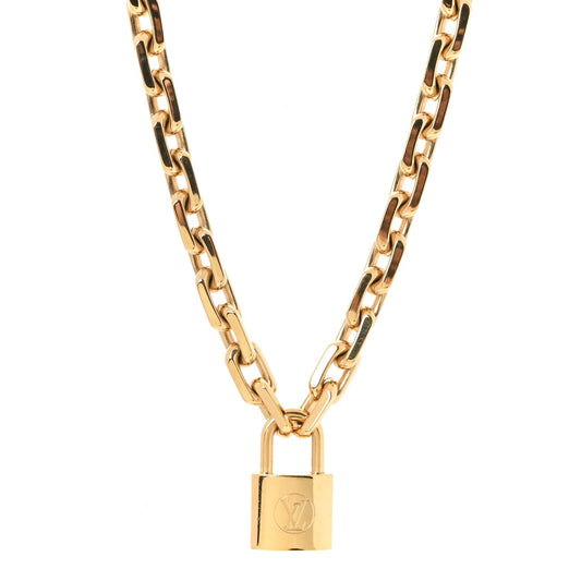 LV Edge Necklace Cadenas Gold