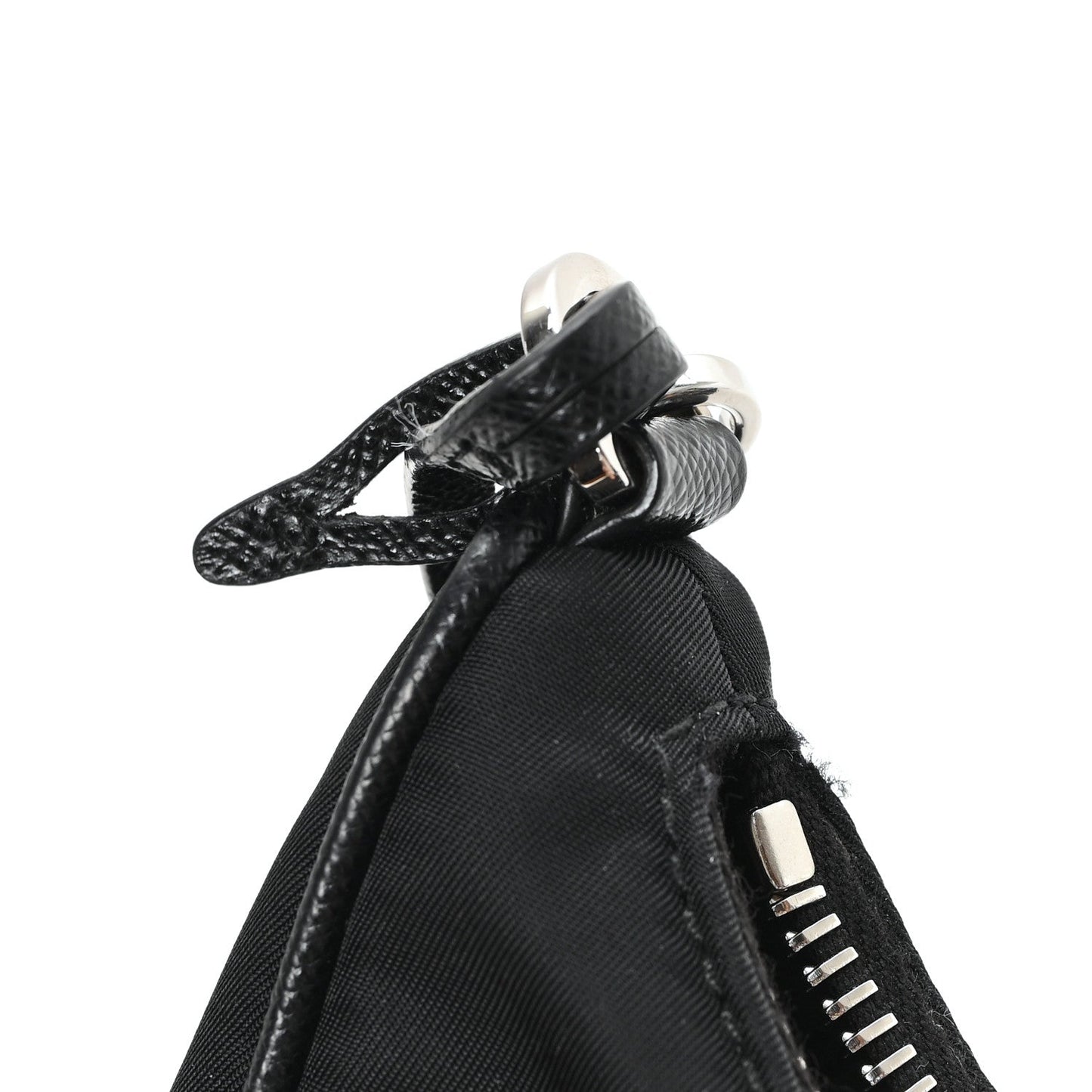 Tessuto Nylon Mini Re-Edition 2000 Shoulder Bag Black