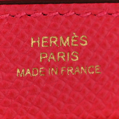 Epsom Kelly Longue Wallet Rose Extreme