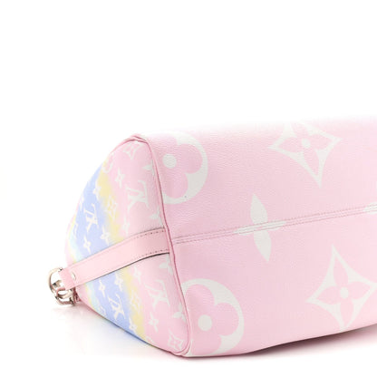 Monogram Escale Speedy Bandouliere 30 Pastel