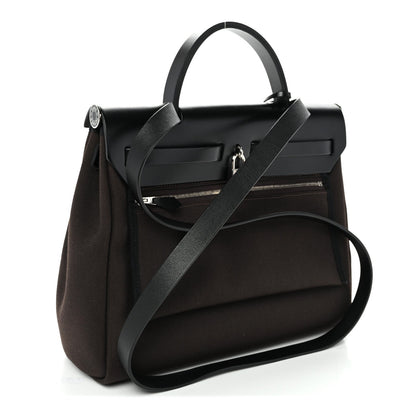 Military Toile Vache Hunter Herbag Zip Retourne 31 PM Black Ebene