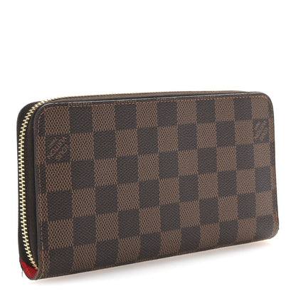 Damier Ebene 2016 Christmas Animation Zippy Wallet Rouge