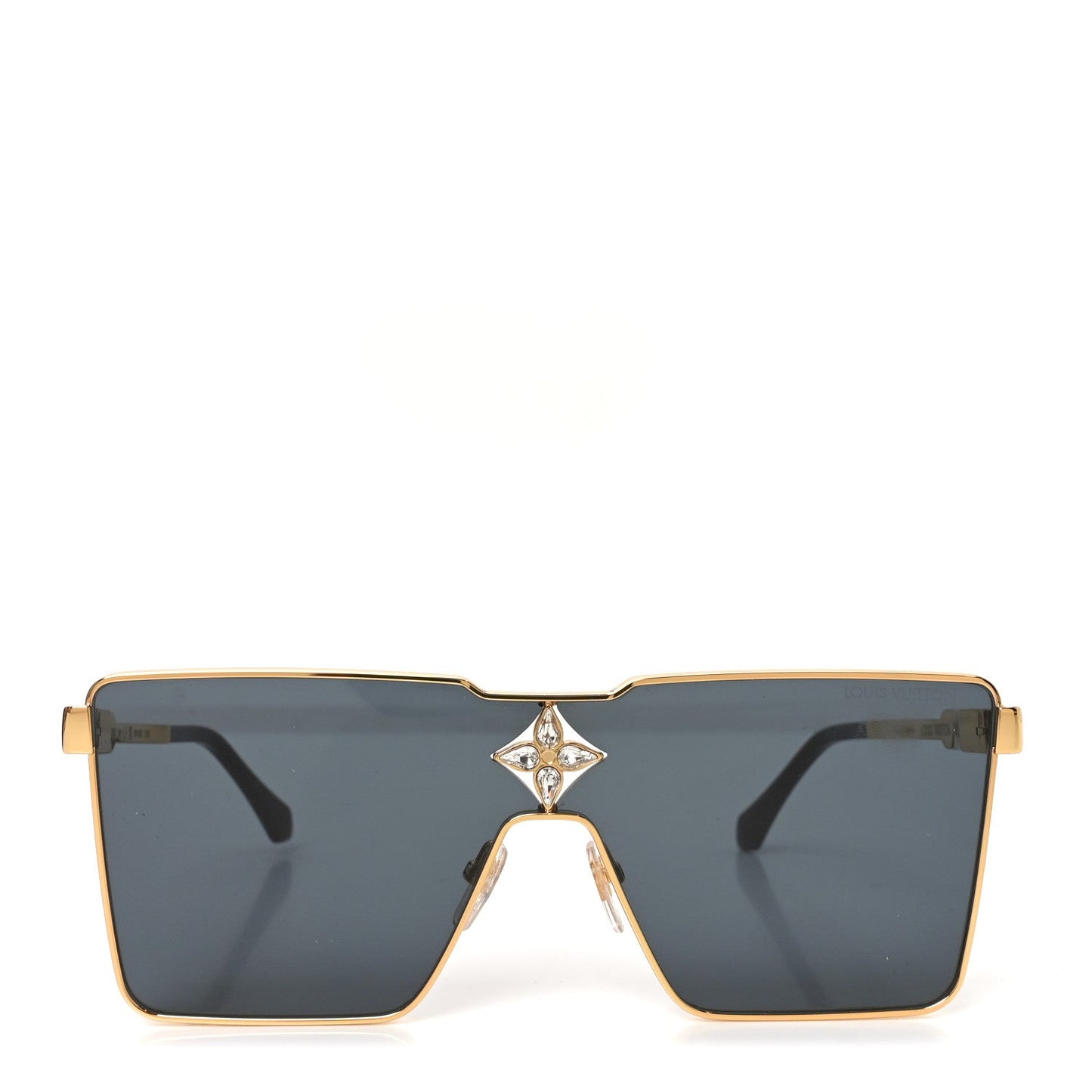 Acetate Swarovski Crystal Cyclone Sunglasses Z1700U Gold