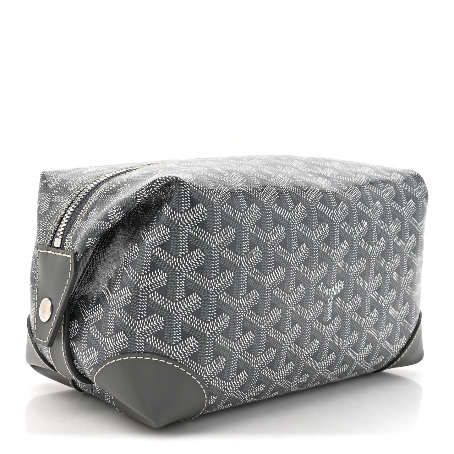 Goyardine Boeing 25 Trousse de Toilette Grey