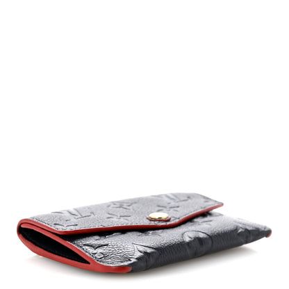 Empreinte Key Pouch Marine Rouge