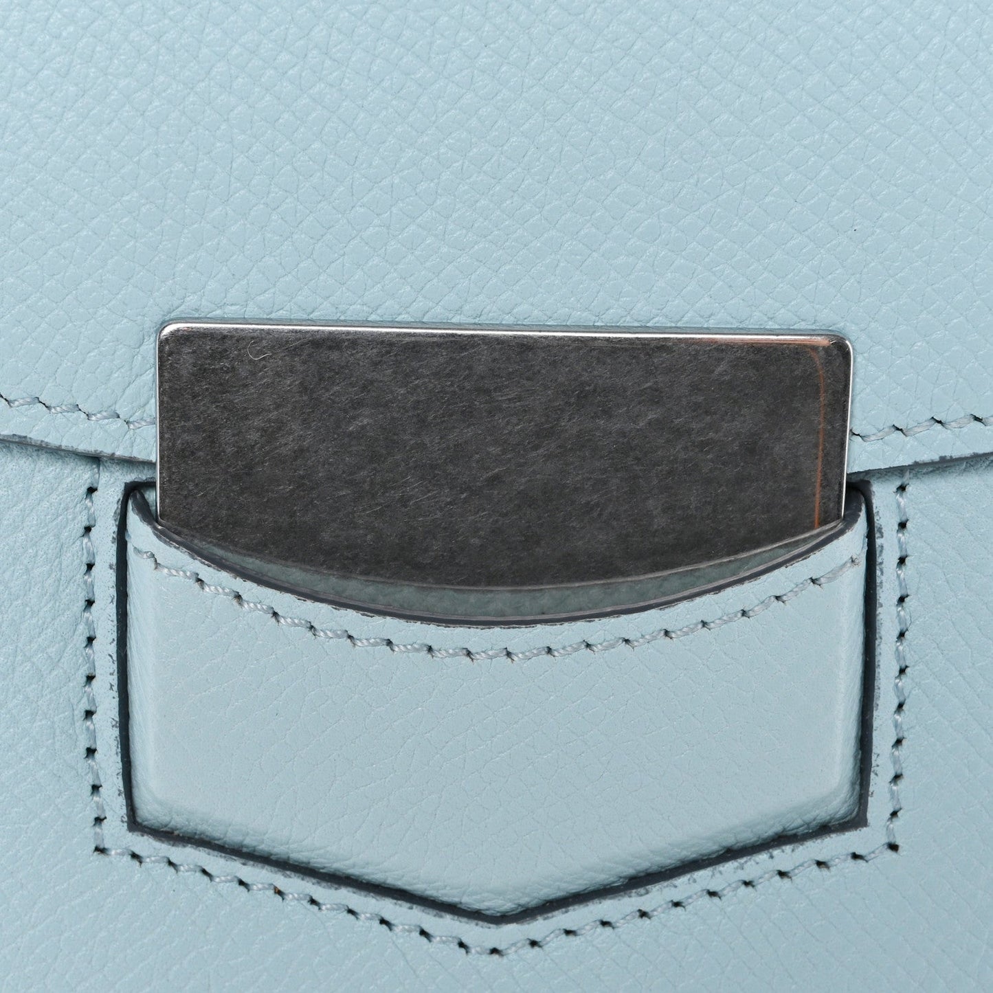 Baby Grained Calfskin Small Trotteur Pool