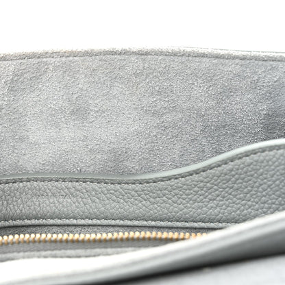 Grained Calfskin Teen Soft 16 Shoulder Bag Ice Blue