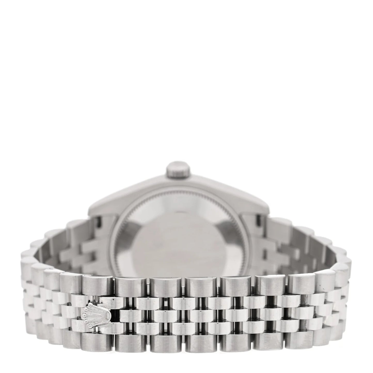 Rolex Stainless Steel 18K White Gold Diamond 31mm Oyster Perpetual Datejust Watch Silver Jubilee 178274