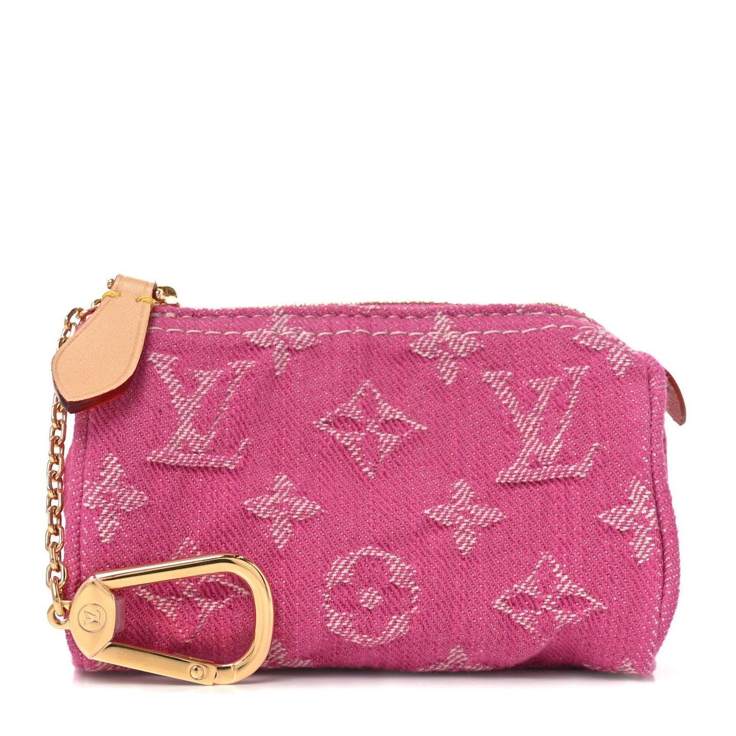 Denim Trousse Speedy Fuchsia