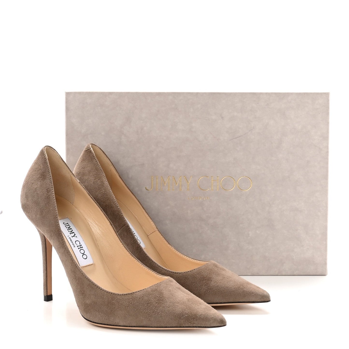 Suede Abel Pumps 37.5 Stone