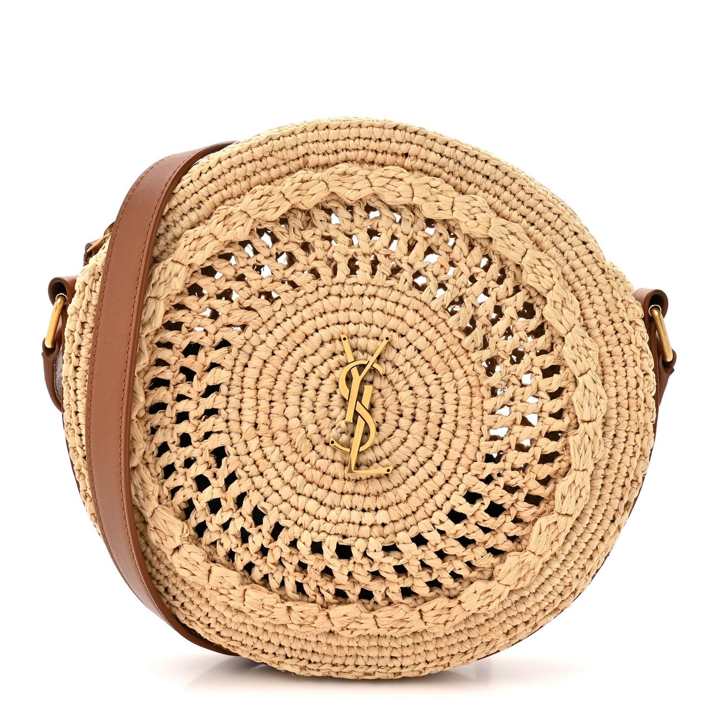 Raffia Sac Round Naturel