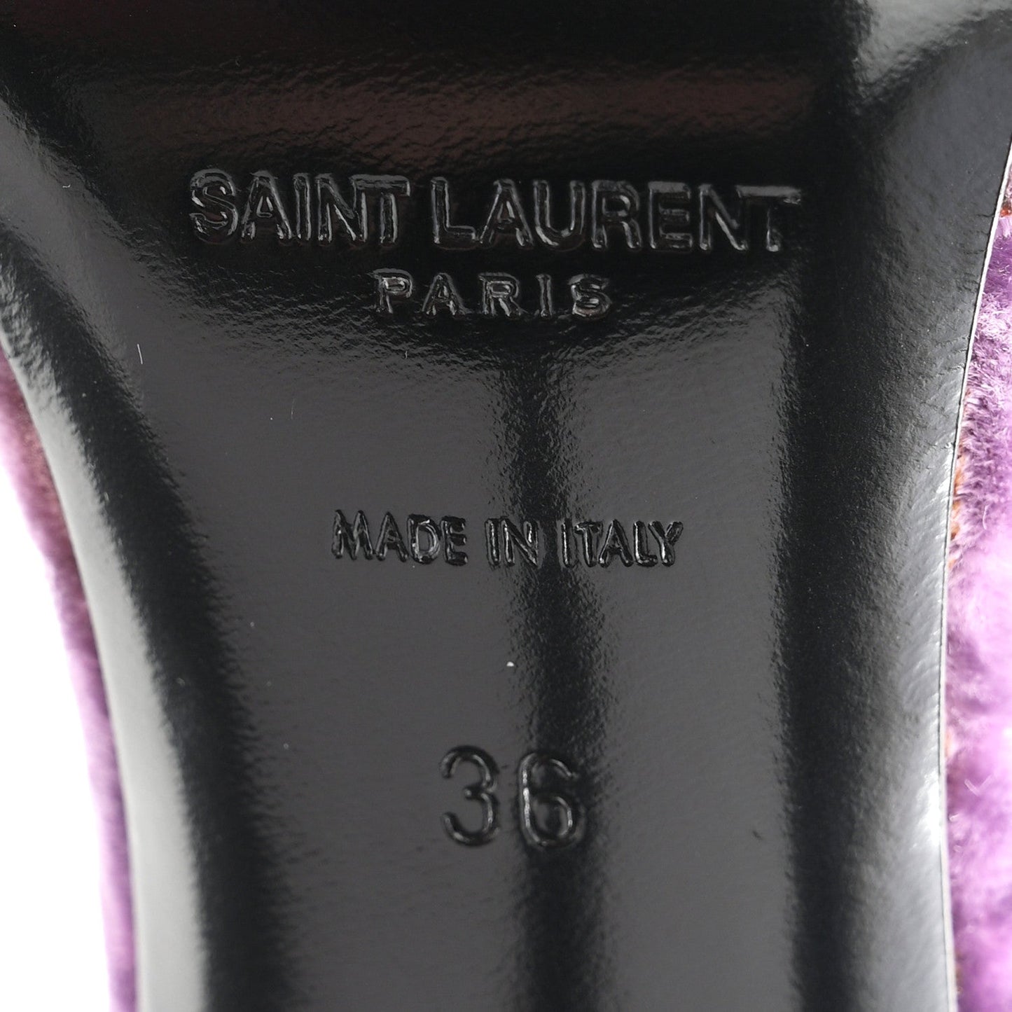Velvet Baliqua 105 Mule Sandals 36 Malva