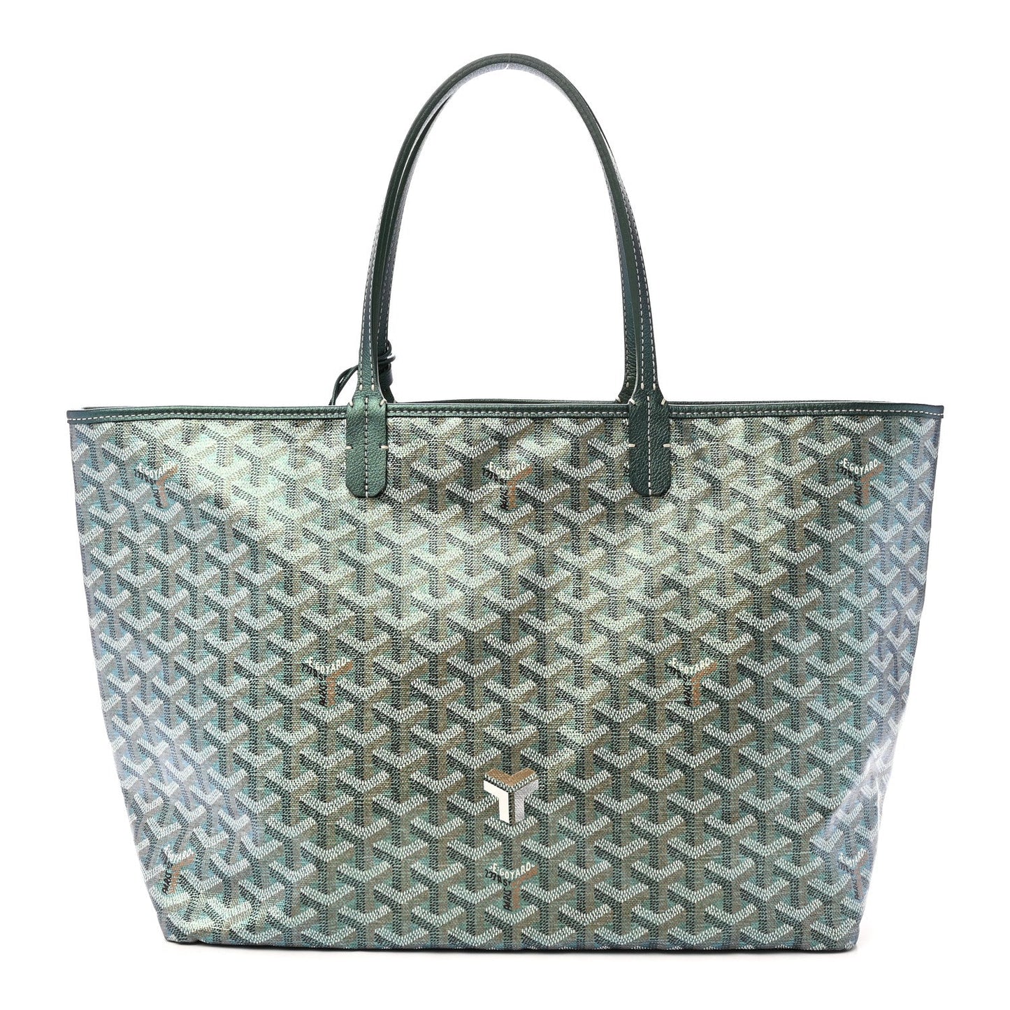 Iridescent Goyardine Saint Louis PM Pearly Green