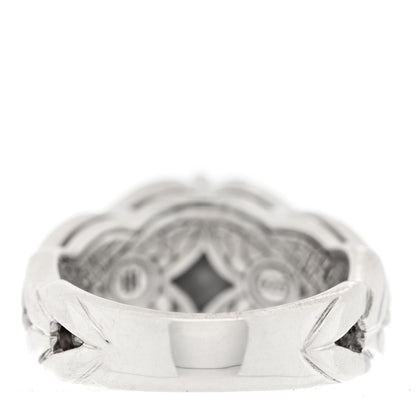 JONH HARDY Sterling Silver Diamond Gray Sapphire Modern Chain Magic Cut Ring 54 7