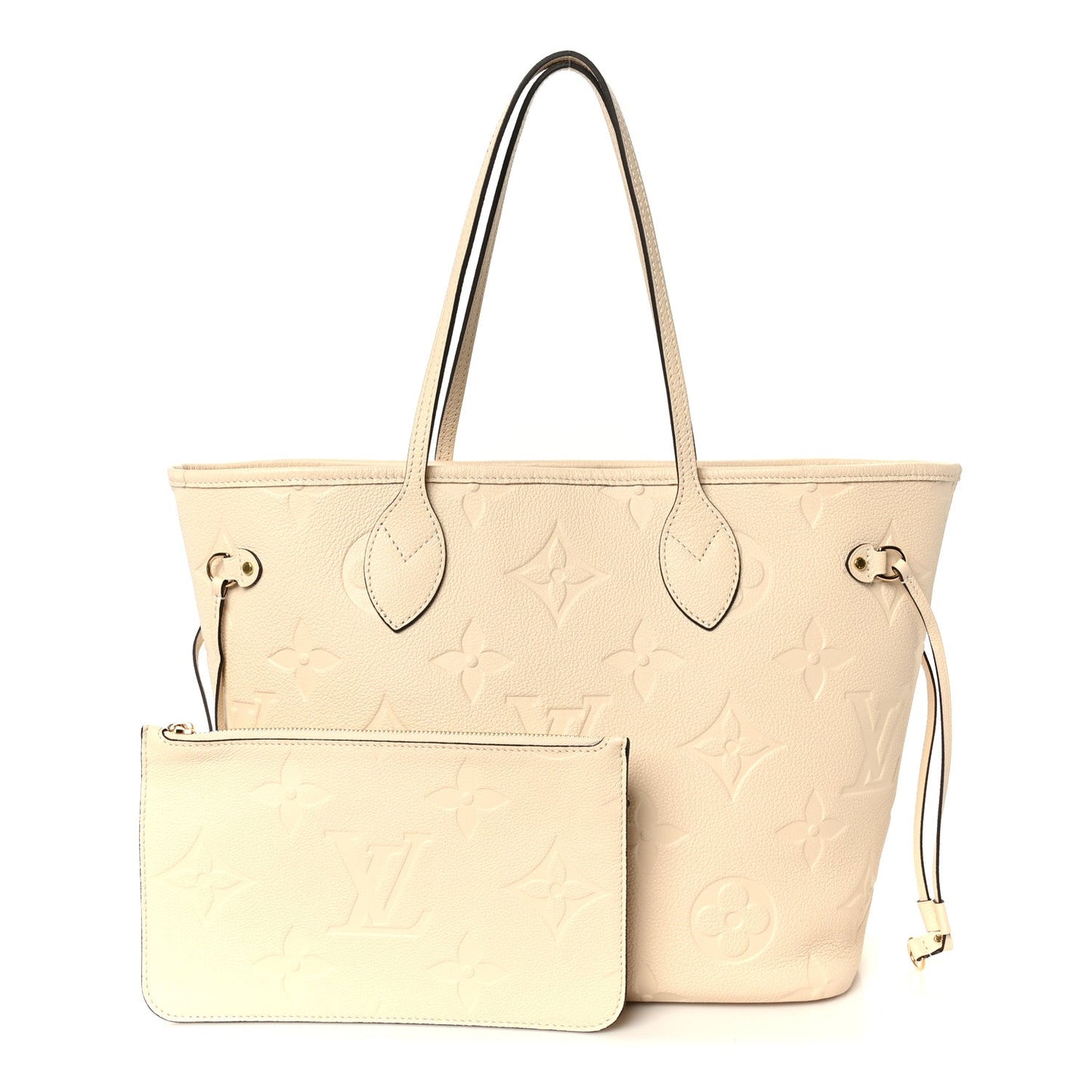 Empreinte Monogram Giant Neverfull MM Cream