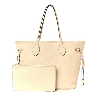 Empreinte Monogram Giant Neverfull MM Cream