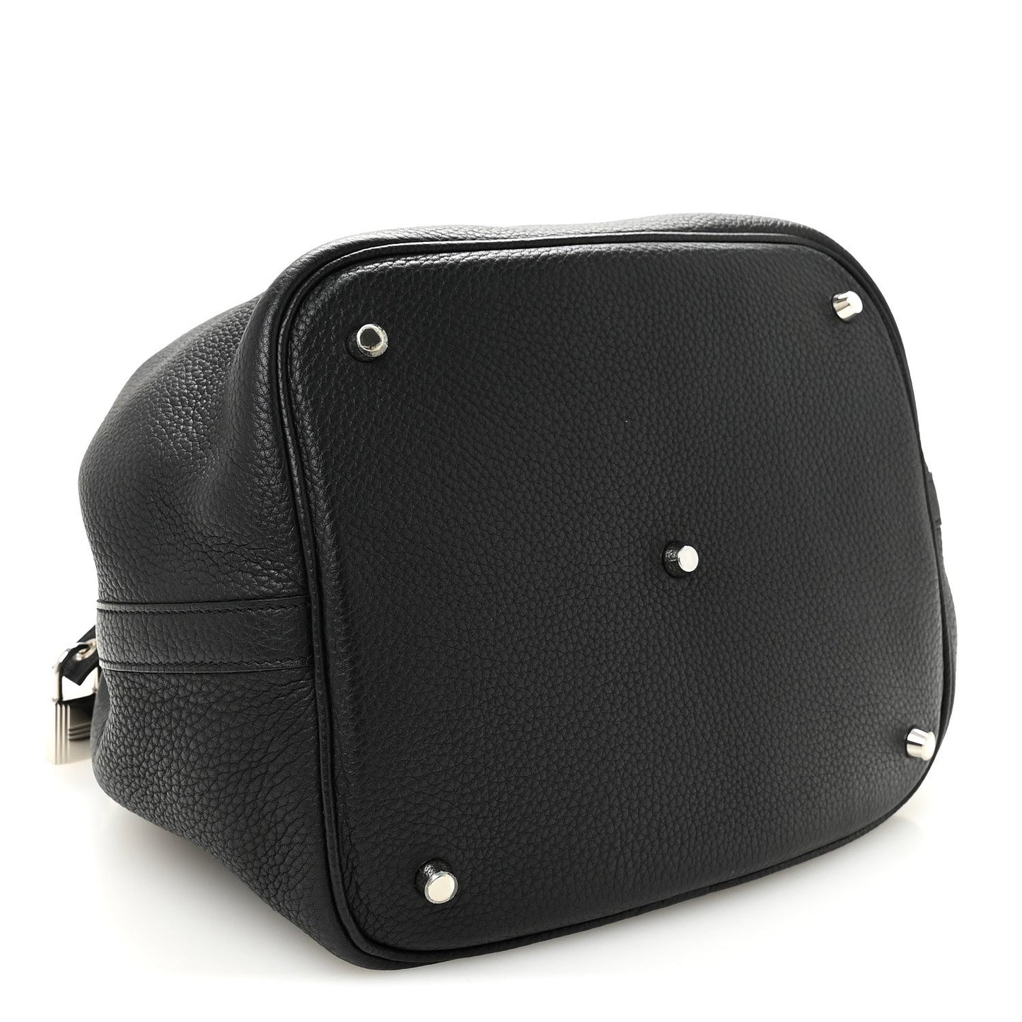Taurillon Clemence Picotin Lock 26 GM Black