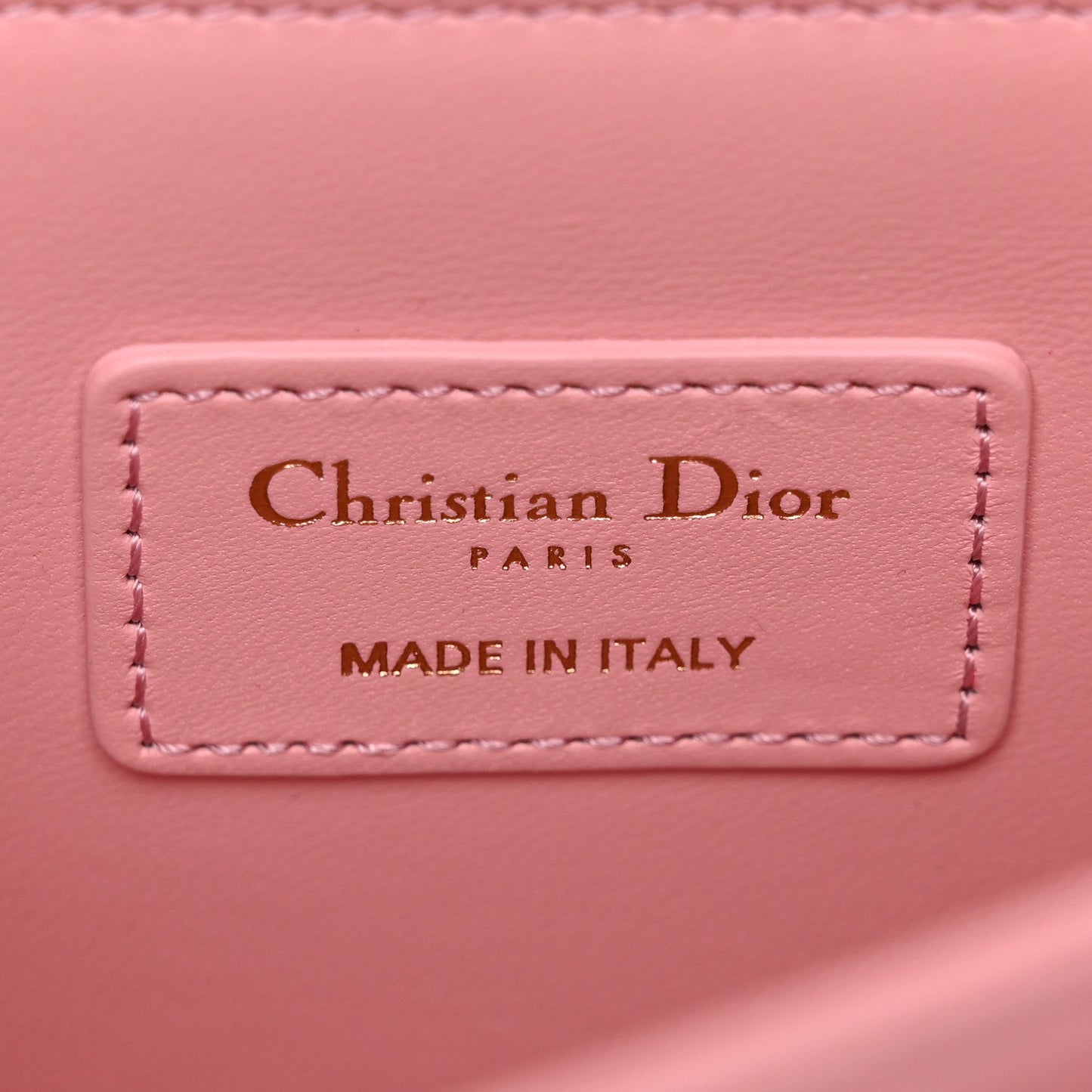 Lambskin Cannage Miss Dior Top Handle Bag Pink