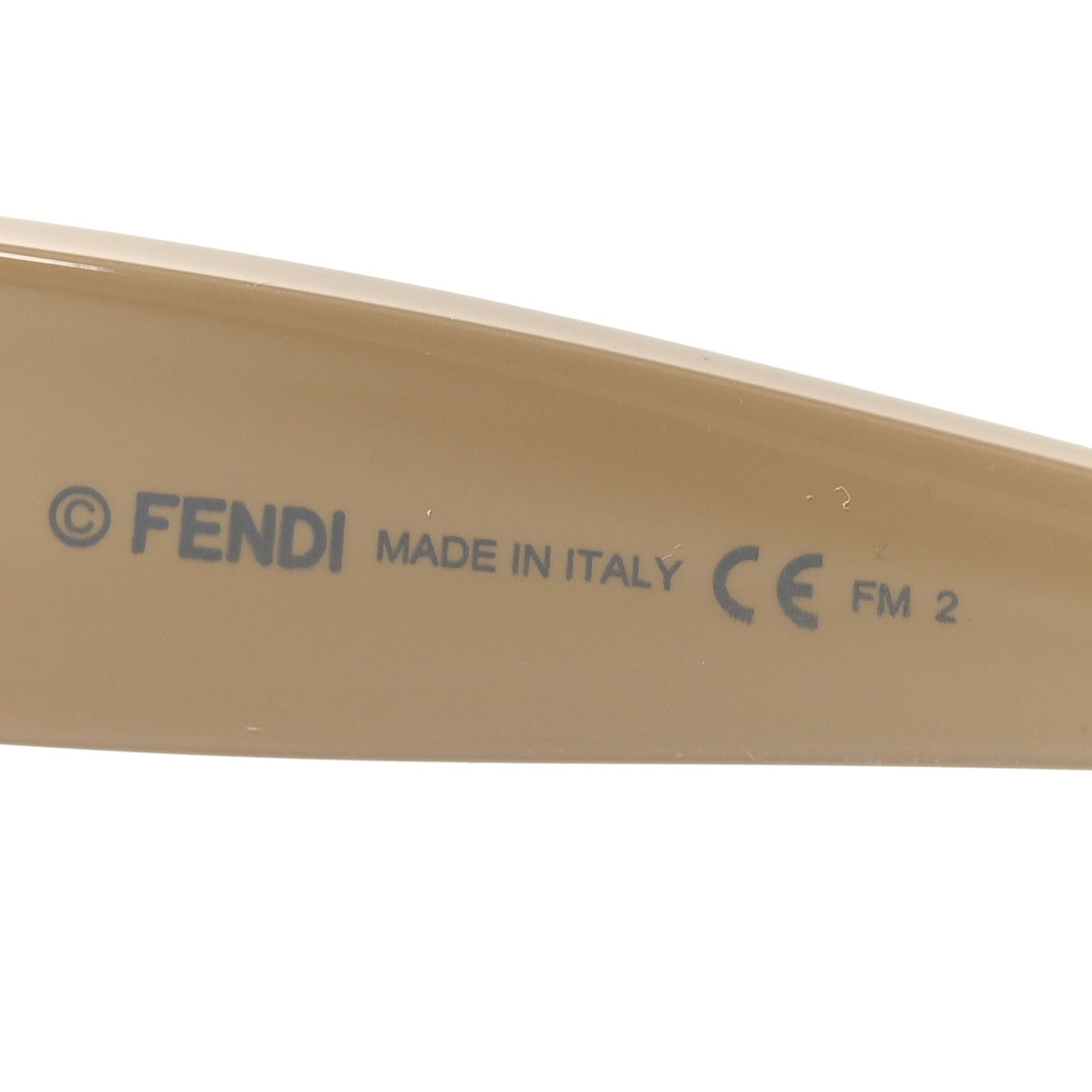 Acetate F is Fendi Sunglasses FF 0359/G/S Beige