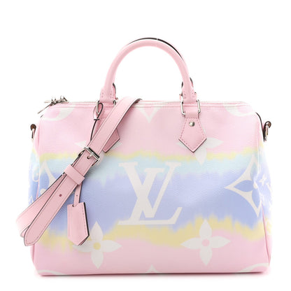 Monogram Escale Speedy Bandouliere 30 Pastel
