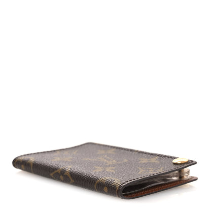 Monogram Credit Card Photo Holder