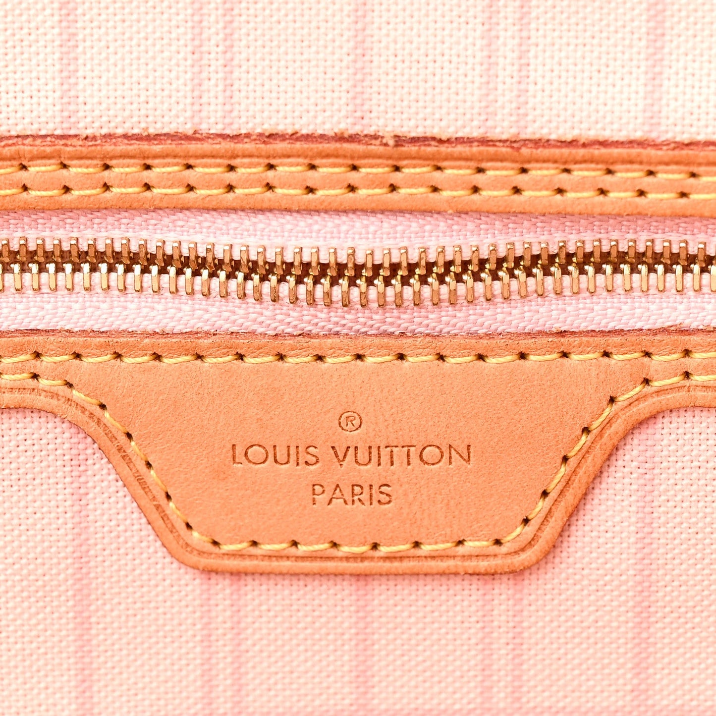 Damier Azur Neo Neverfull MM Rose Ballerine