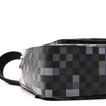 Damier Graphite Pixel Josh Backpack Gris