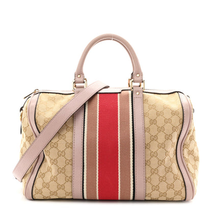 Monogram Vintage Web Medium Boston New Sand Lilas