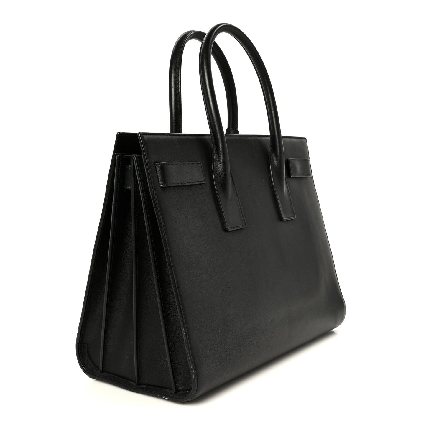 Calfskin Large Sac De Jour Carryall Black