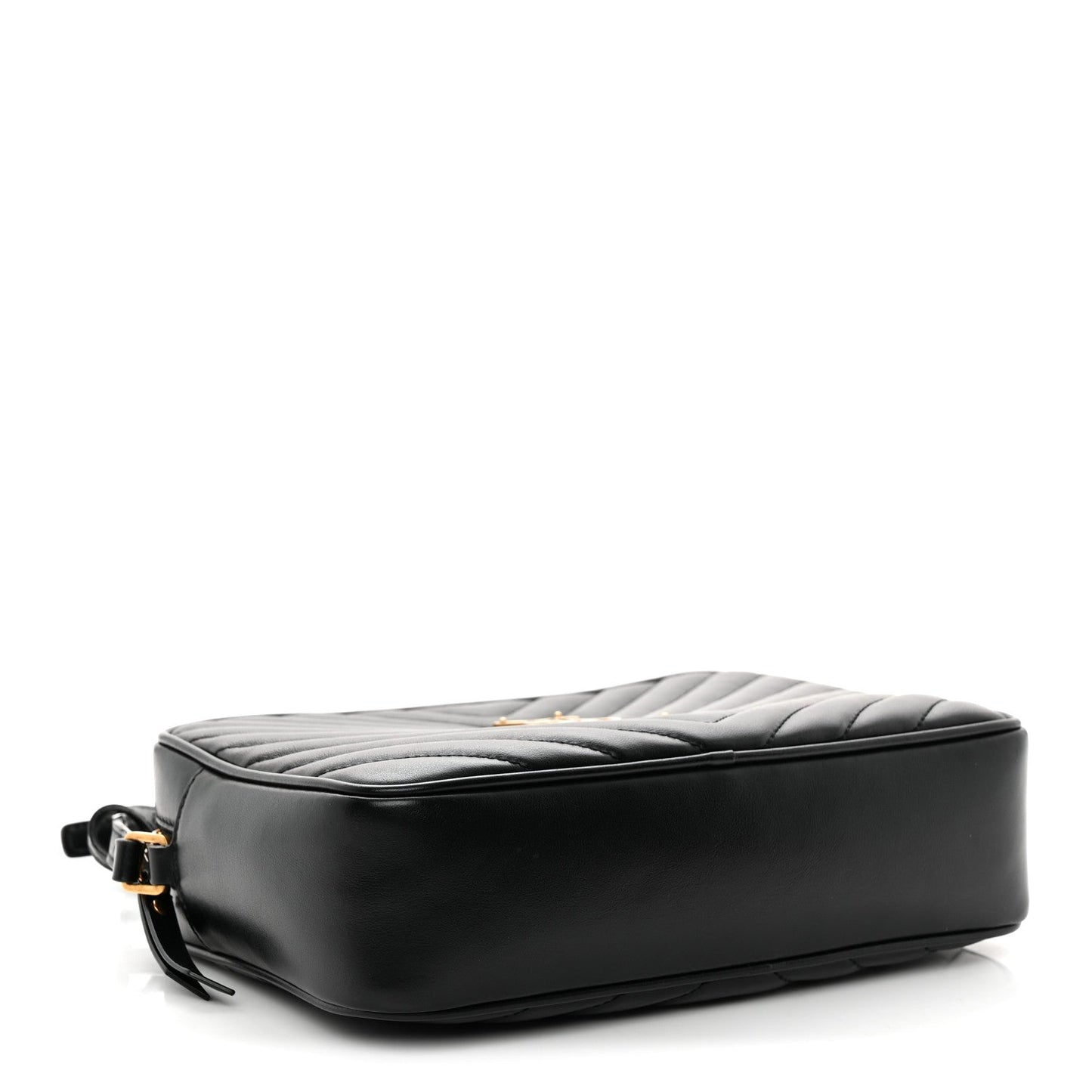 Calfskin Matelasse Monogram Lou Camera Bag Black