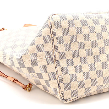 Damier Azur Neo Neverfull GM Rose Ballerine