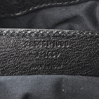 Agneau Giant 12 Gold Hardware Work Black