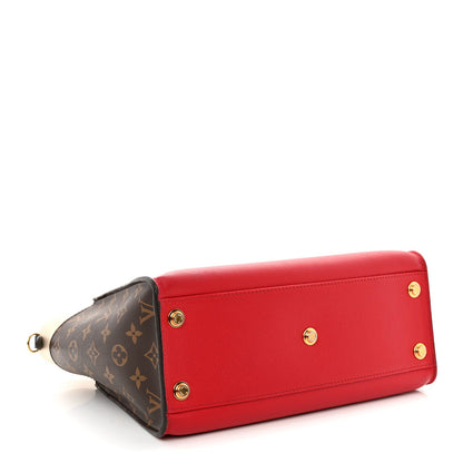 Calfskin Monogram On My Side Pirate Red