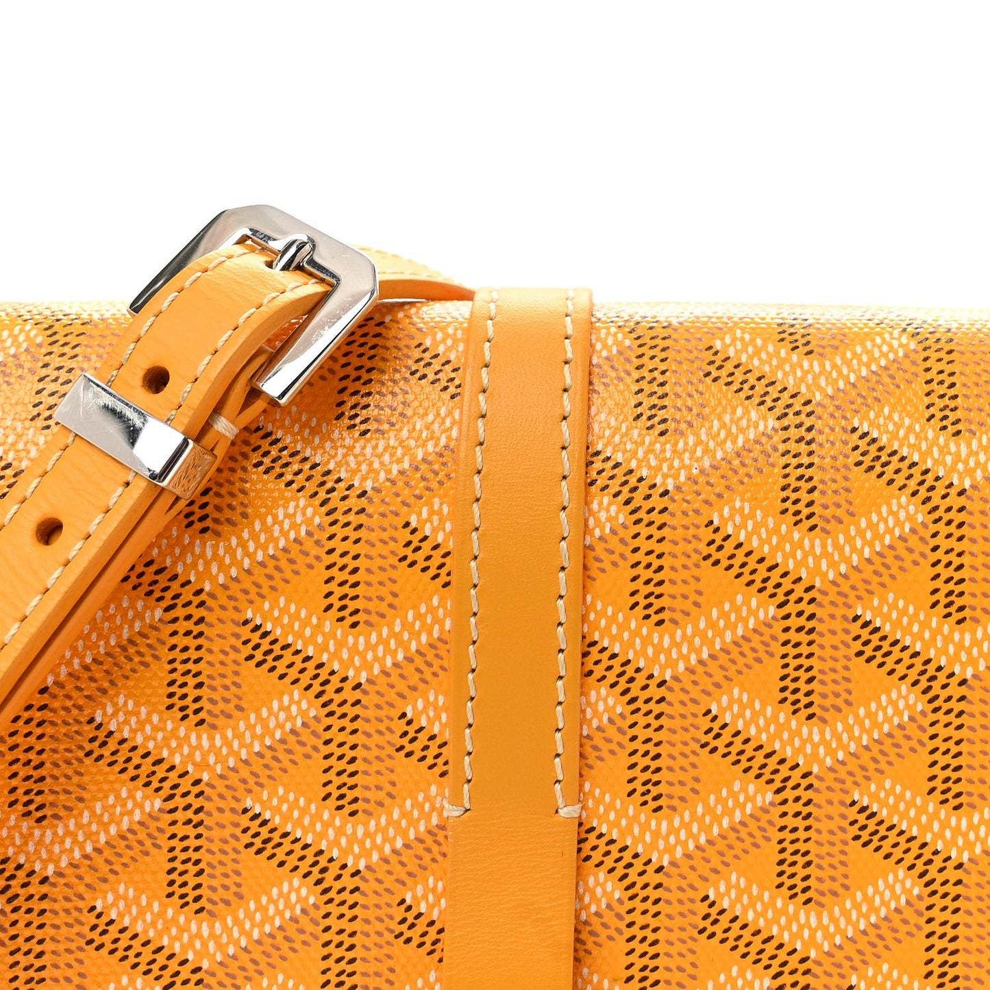 Goyardine Belvedere II PM Messenger Bag Yellow