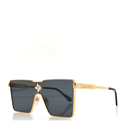 Acetate Swarovski Crystal Cyclone Sunglasses Z1700U Gold
