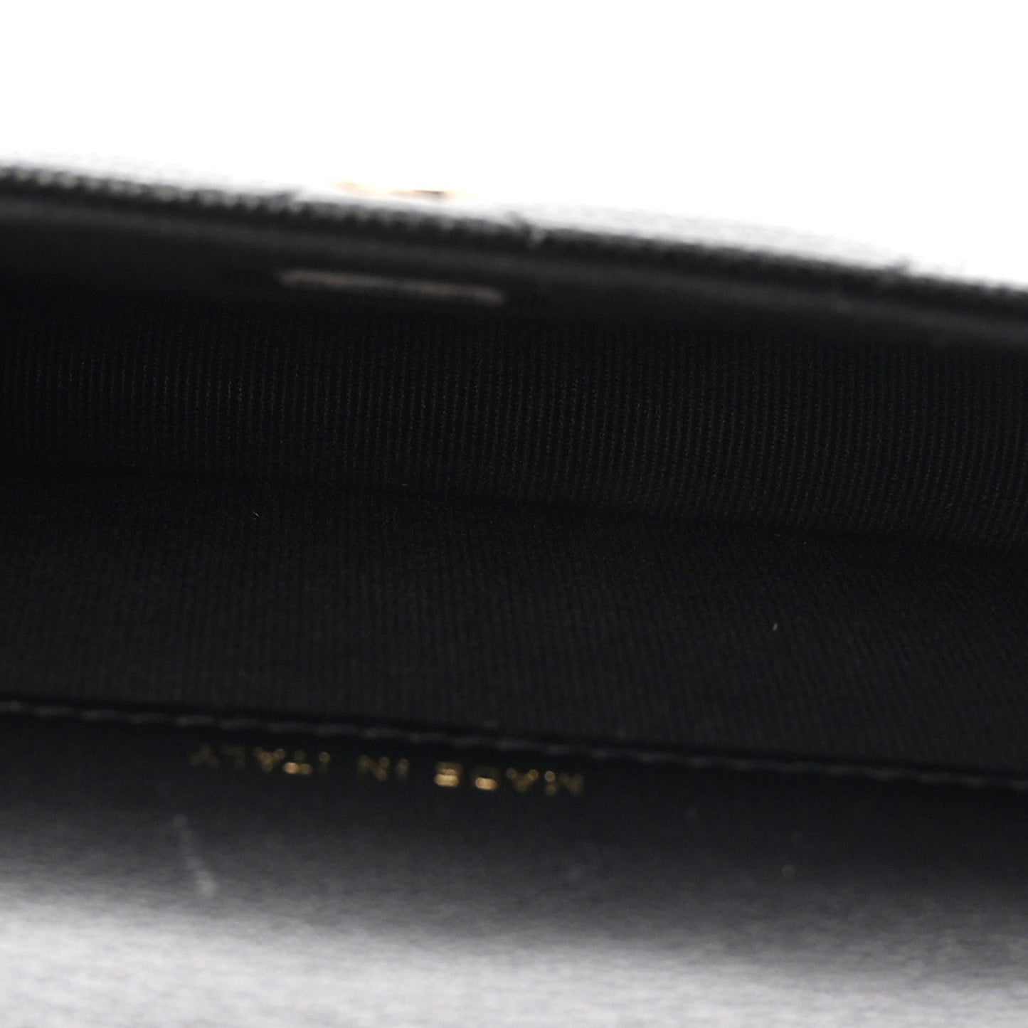 Caviar Quilted Belt Bag With Charms On Chain Black