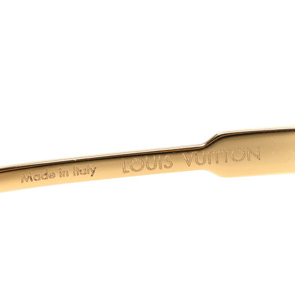 Acetate Swarovski Crystal Cyclone Sunglasses Z1700U Gold