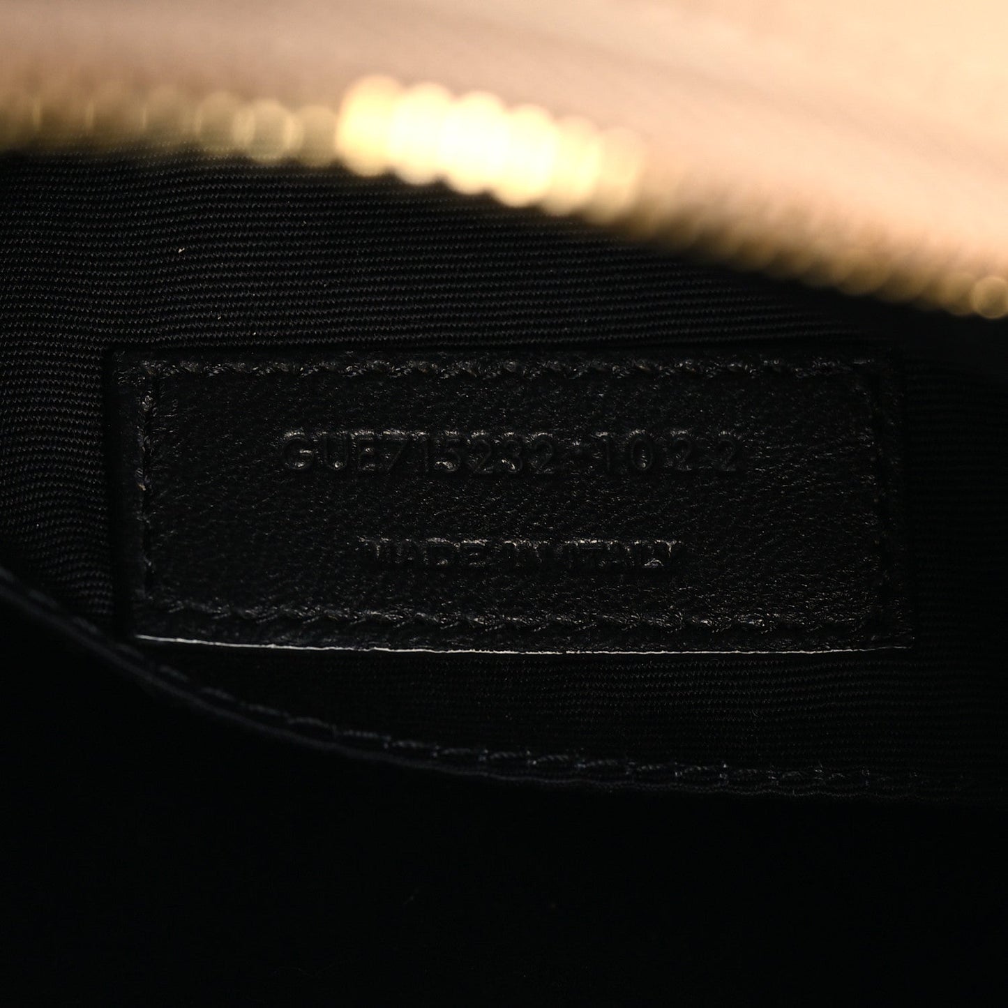 Calfskin Matelasse Monogram Lou Camera Bag Dark Beige