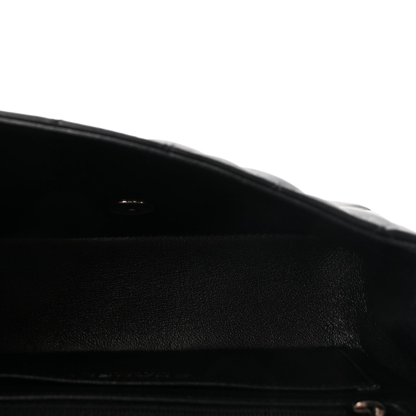 Lambskin Quilted Mini Rectangular Flap