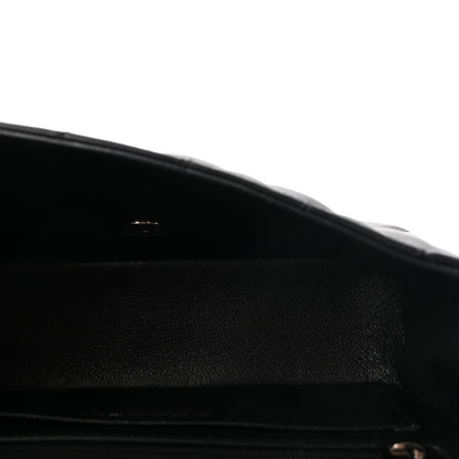 Lambskin Quilted Mini Rectangular Flap