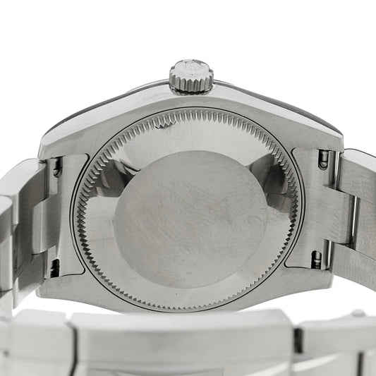 Rolex Stainless Steel 31mm Oyster Perpetual Datejust Watch Silver 17824
