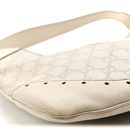 Guccissima Punch Hobo Off White