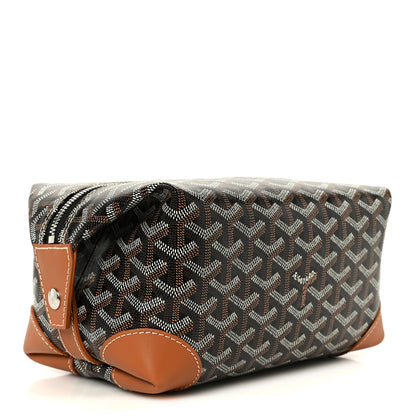 Goyardine Boeing 25 Trousse de Toilette Black Gold
