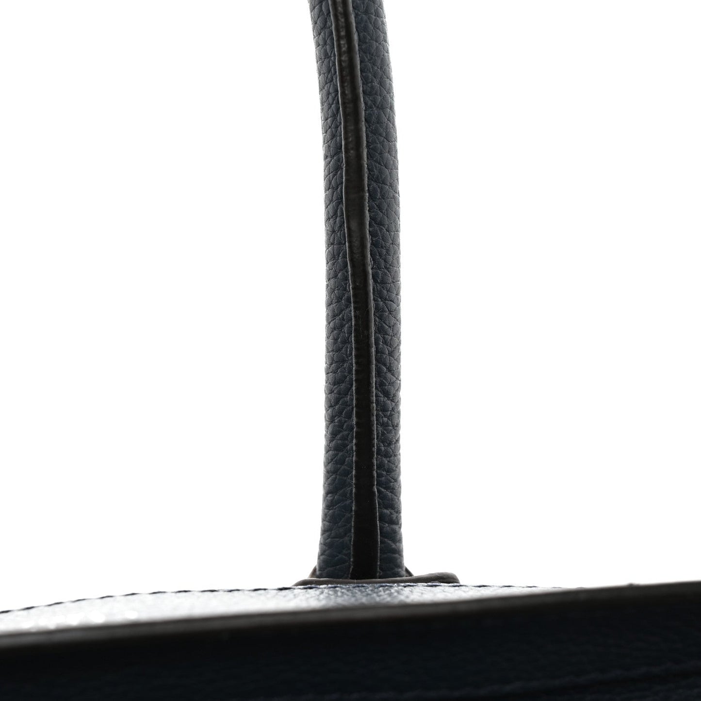 Drummed Calfskin Mini Luggage Slate