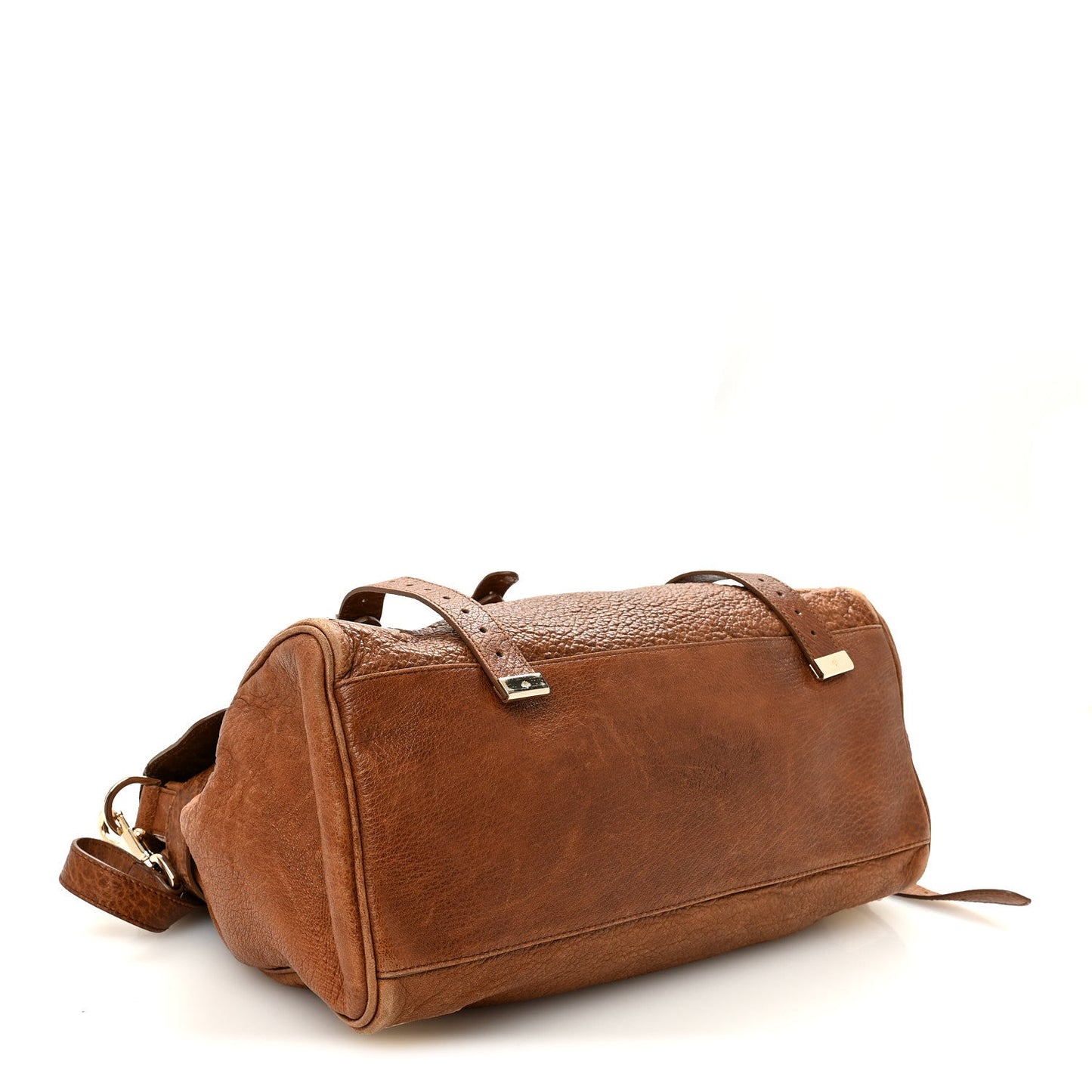 Shiny Grained Lambskin Travel Day Oak