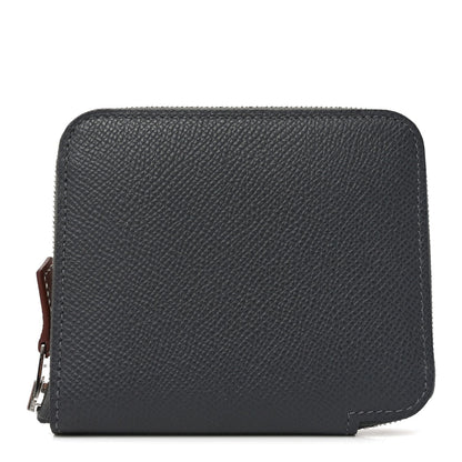 Epsom Silk'In Compact Wallet Ardoise Brume